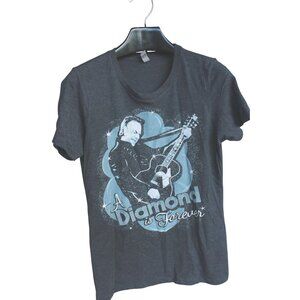 A Diamond is Forever Neil Tee Shirt Gray XL 93462